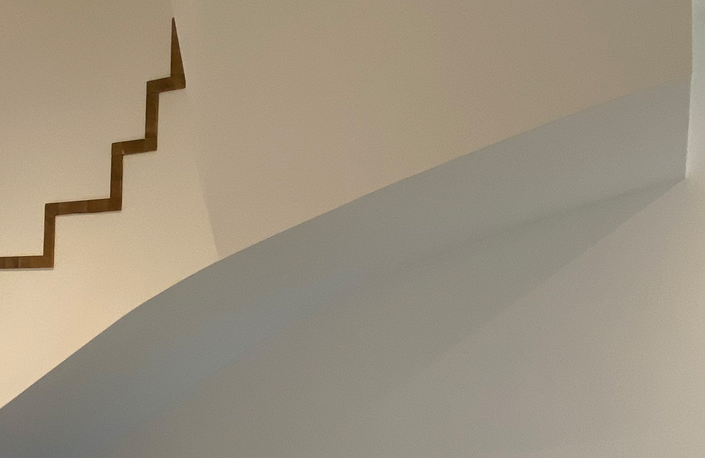 Rohbautreppe, Unterseite Vollverschalung